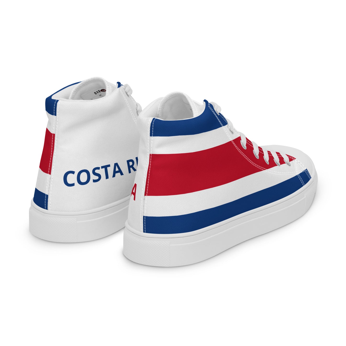 Costa Rica - Mujer - Bandera - Zapatos High top
