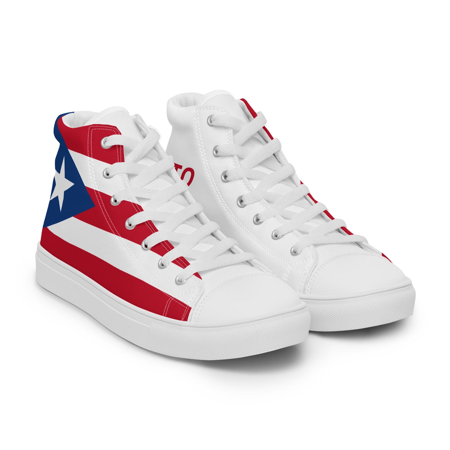 Puerto Rico - Mujer - Bandera - Zapatos High top