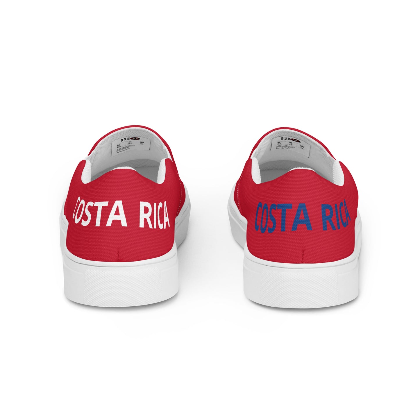 Costa Rica - Women - Red - Slip-on shoes