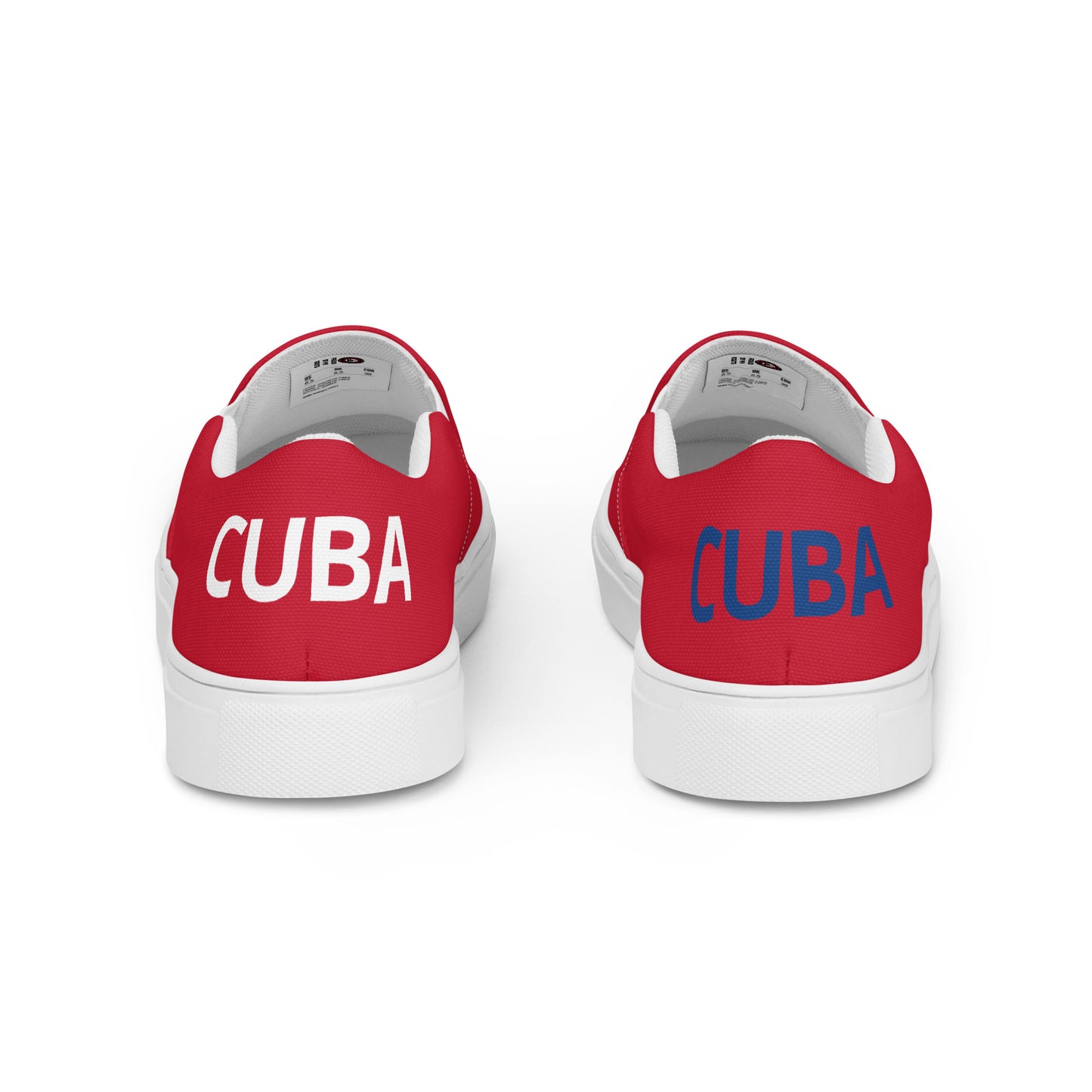 Cuba - Women - Red - Slip-on shoes