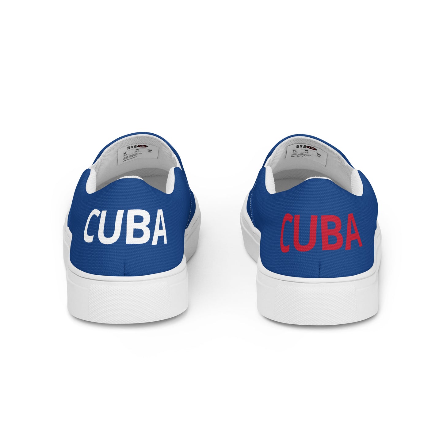 Cuba - Women - Blue - Slip-on shoes