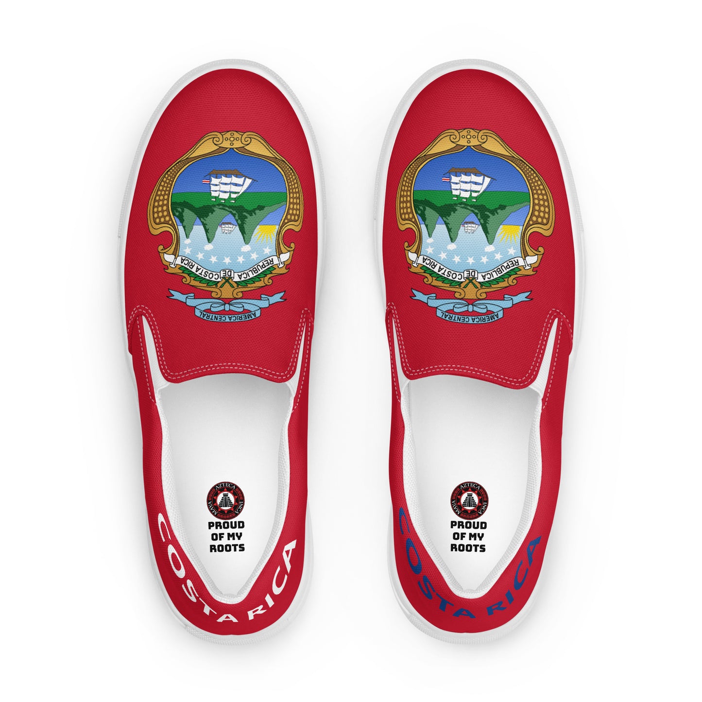 Costa Rica - Women - Red - Slip-on shoes