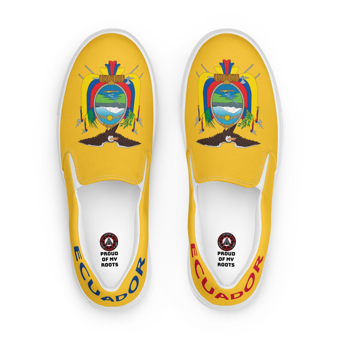 Ecuador - Women - Yellow - Slip-on shoes