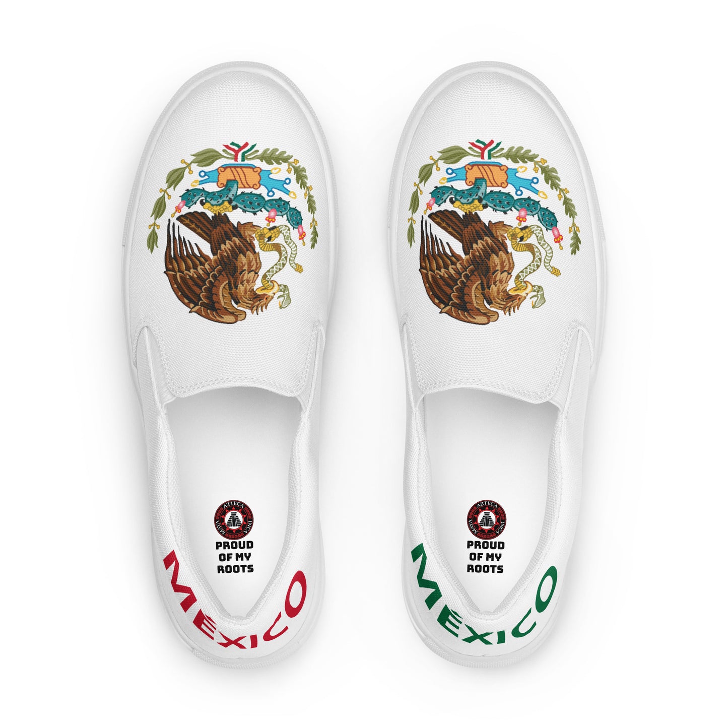 México - Women - White - Slip-on shoes