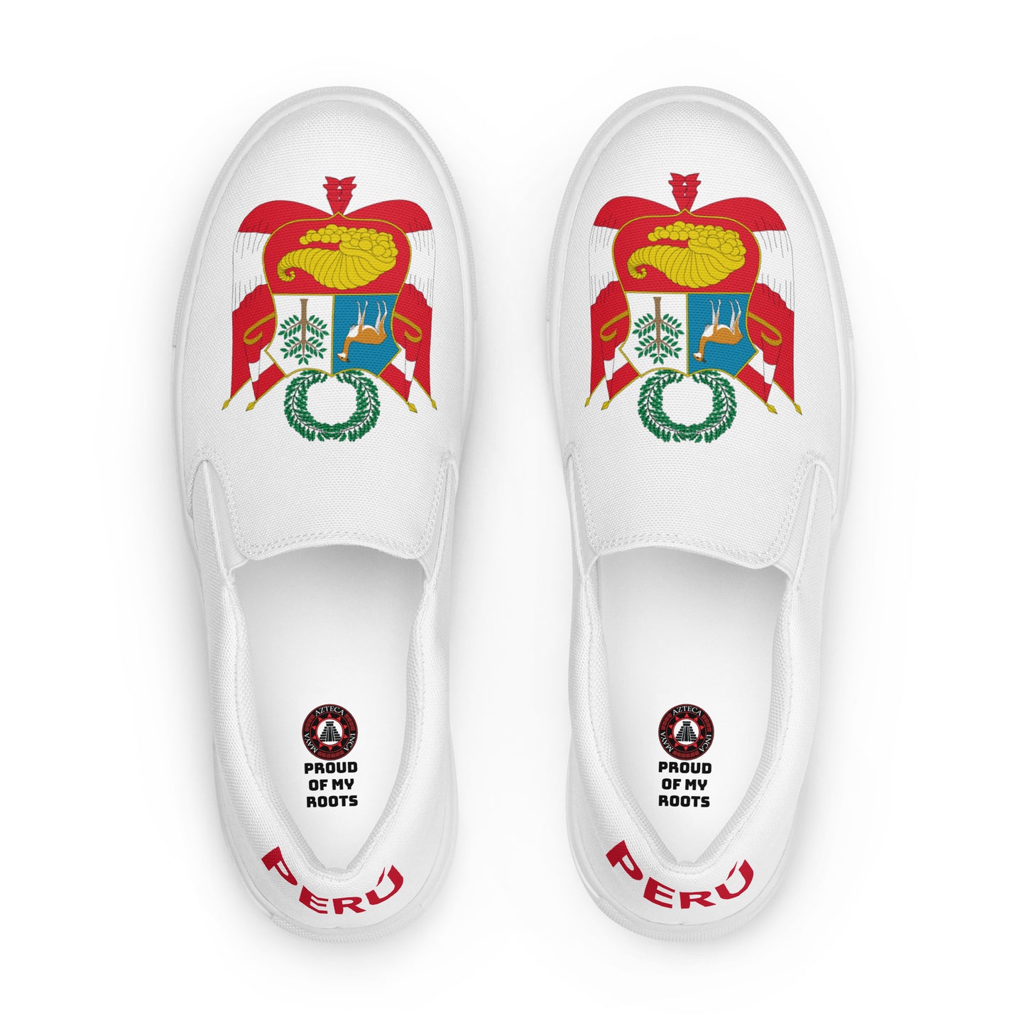 Perú - Women - White - Slip-on shoes