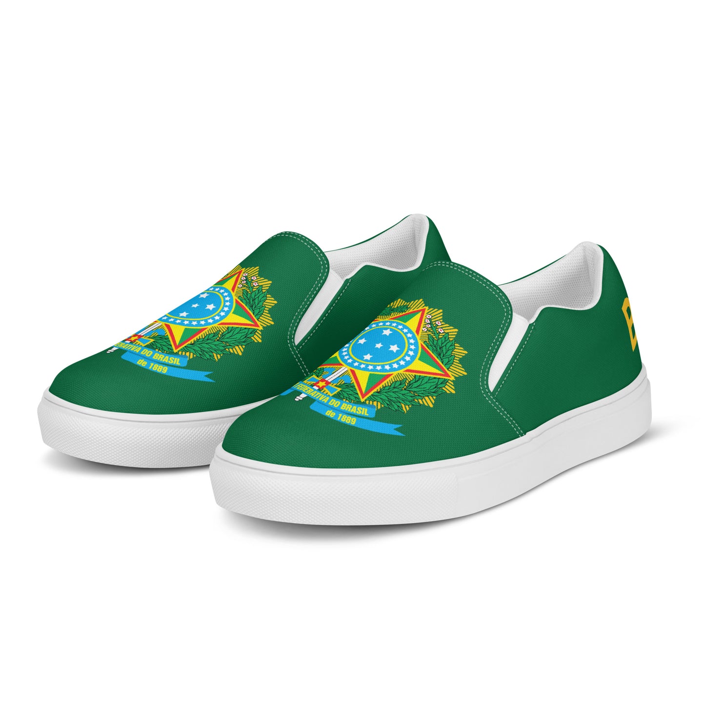 Brasil - Women - Green - Slip-on shoes