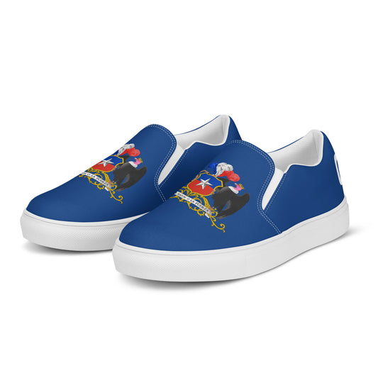 Chile - Women - Blue - Slip-on shoes