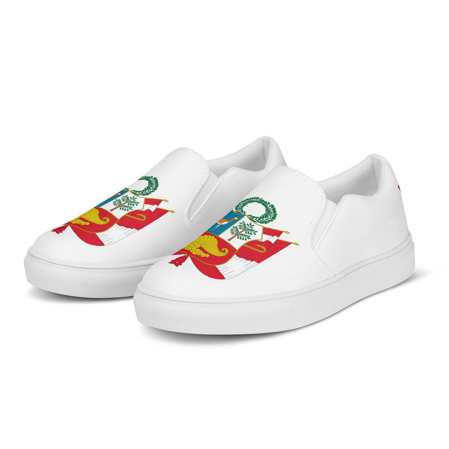 Perú - Women - White - Slip-on shoes