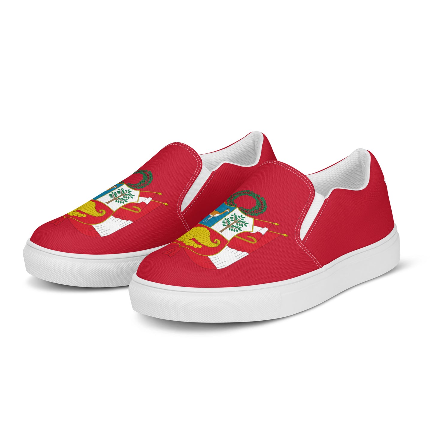 Perú - Women - Red - Slip-on shoes