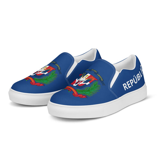 República Dominicana - Women - Blue - Slip-on shoes