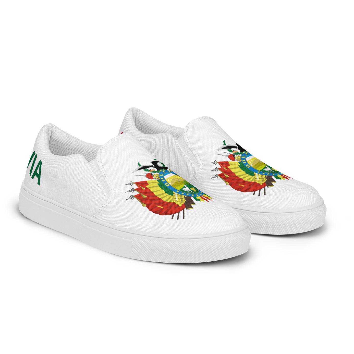 Bolivia - Women - White - Slip-on shoes