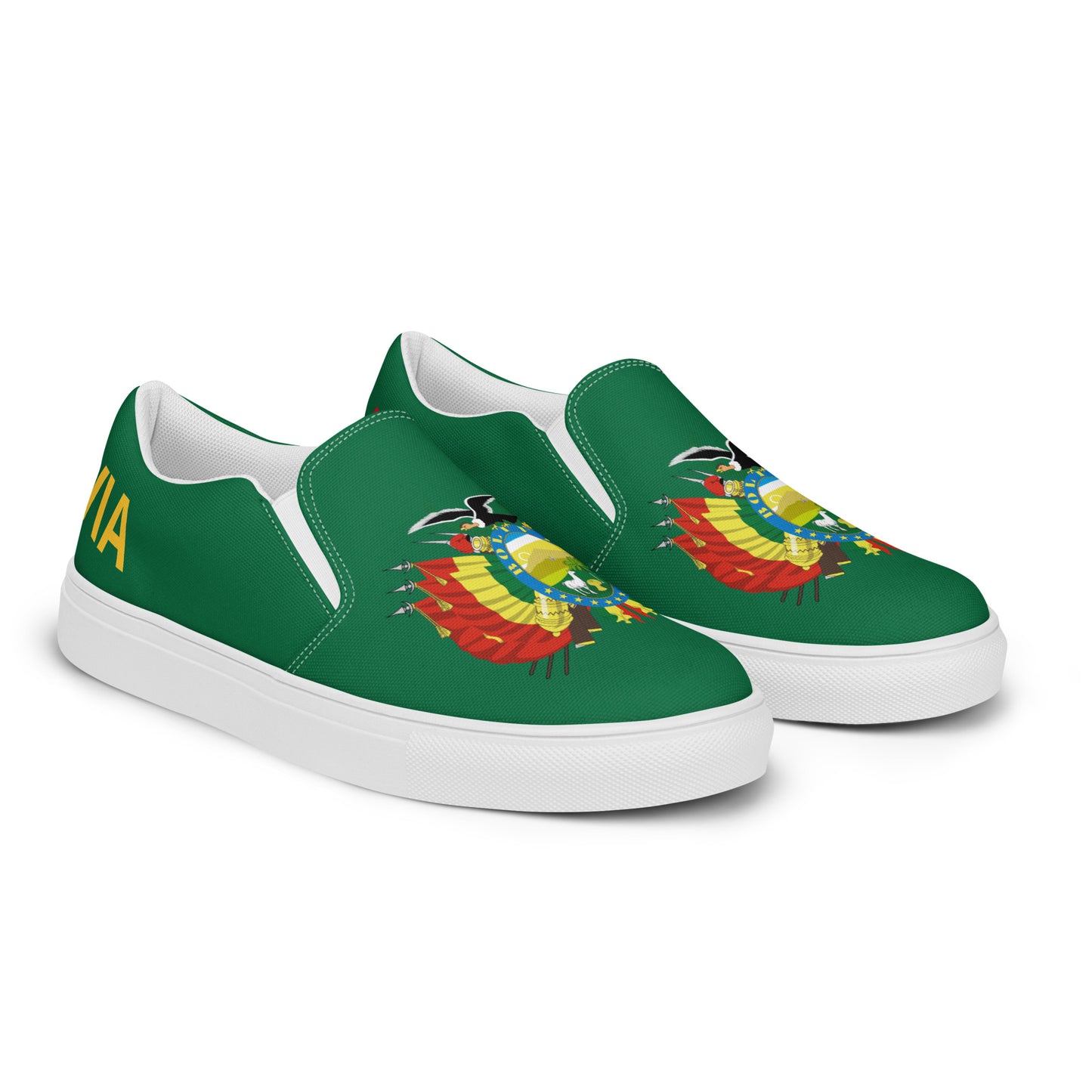 Bolivia - Women - Green - Slip-on shoes