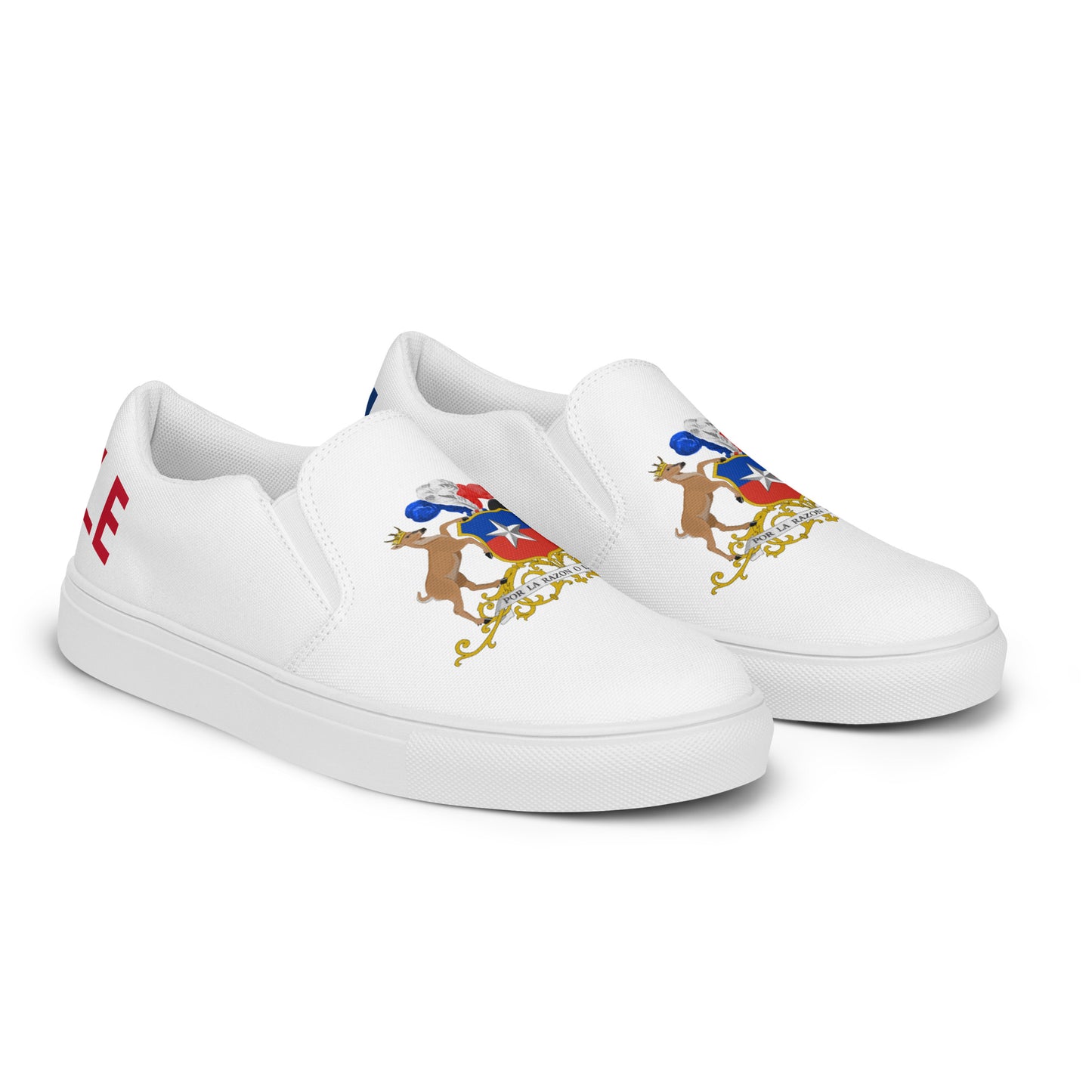 Chile - Women - White - Slip-on shoes