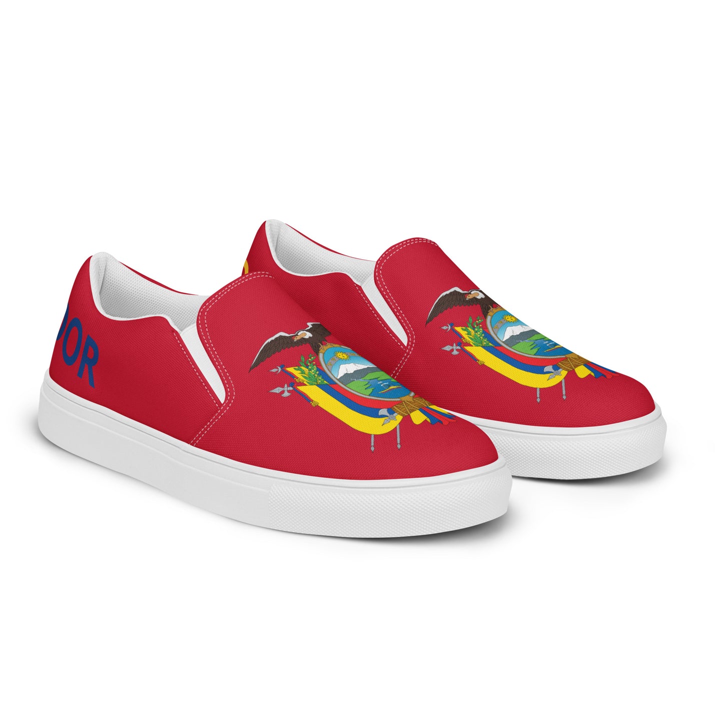Ecuador - Women - Red - Slip-on shoes
