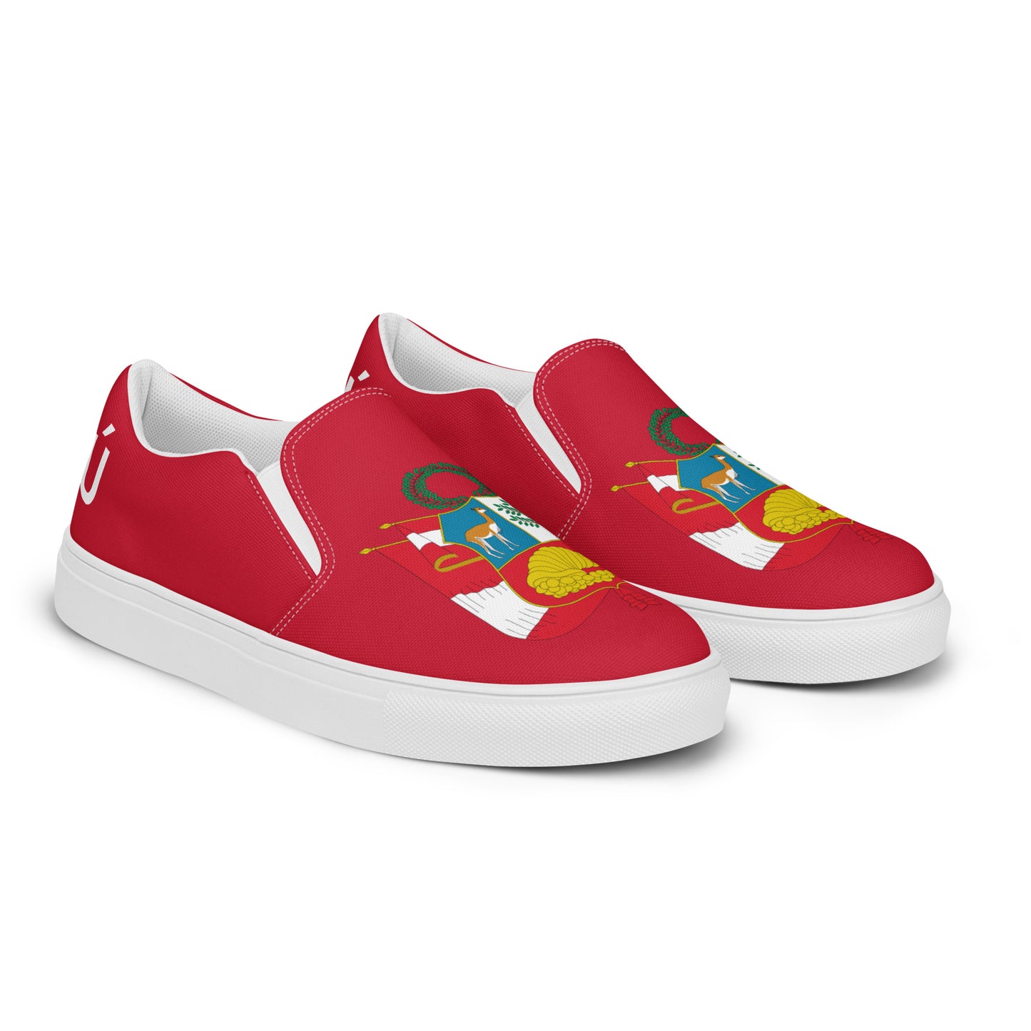 Perú - Mujer - Rojo - Zapatos Slip-on